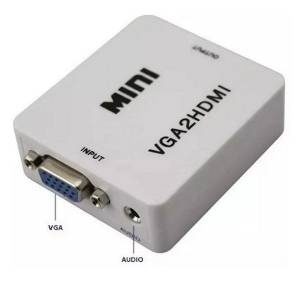 CAJA CONVERSORA VGA HDMI CON SONIDO
