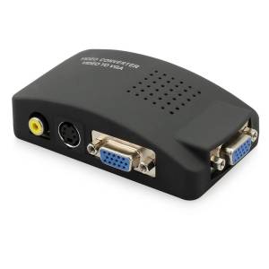 CAJA CONVERTIDORA VGA A VIDEO RCA B
