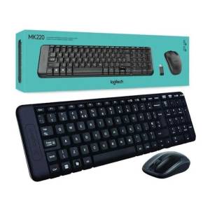 COMBO TECLADO MOUSE MK-220 INALAMBRICO