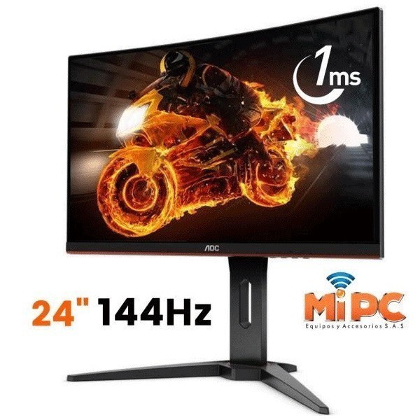 Monitor Gamer Curvo AOC C24G1 24" - Imagen 5