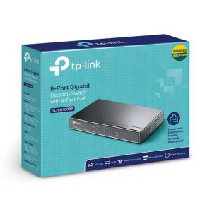 SWITCH 8 PUERTOS GIGABIT POE TL-SG1008P