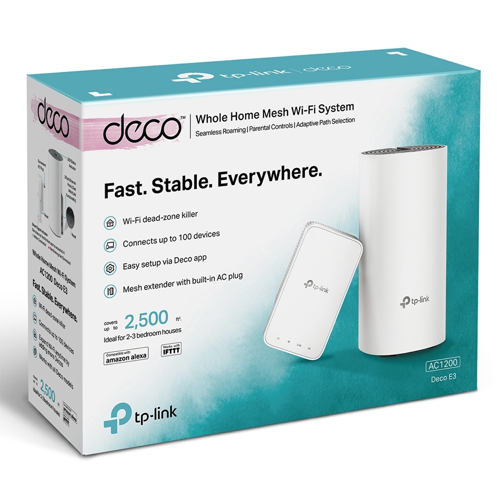 Sistema Wi-Fi de Malla Deco E3 (2-pack) - Imagen 3